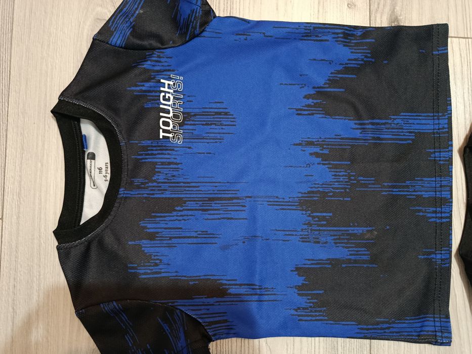 Set tricou bluza pantaloni pentru fotbal băieți vârstă 5-6 ani  116