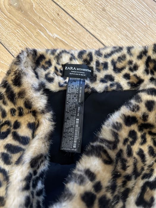 Guler blana ZARA animal print nou!