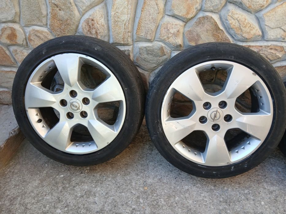 Оригинални Алу джанти 17цола за Opel.astra.zafira.meriva.vectra.5×110.
