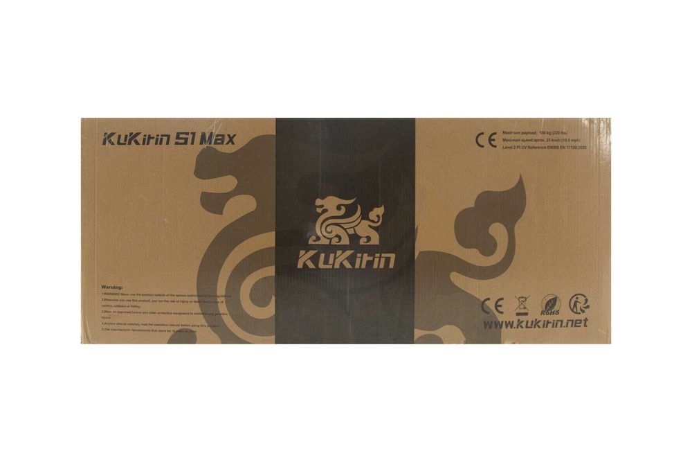 Електрическа Тротинетка KuKirin S1 Max 500W, 25 км/ч, 39 км Пробег, Нова