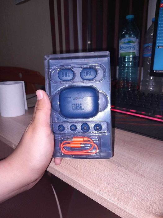 Слушалки In Ear JBL Tune 130NC TWS bluetooth Noise Cancelling IPX4 Син