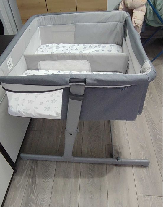 Pătuț pentru gemeni Chicco - Next 2 Me, Twin
