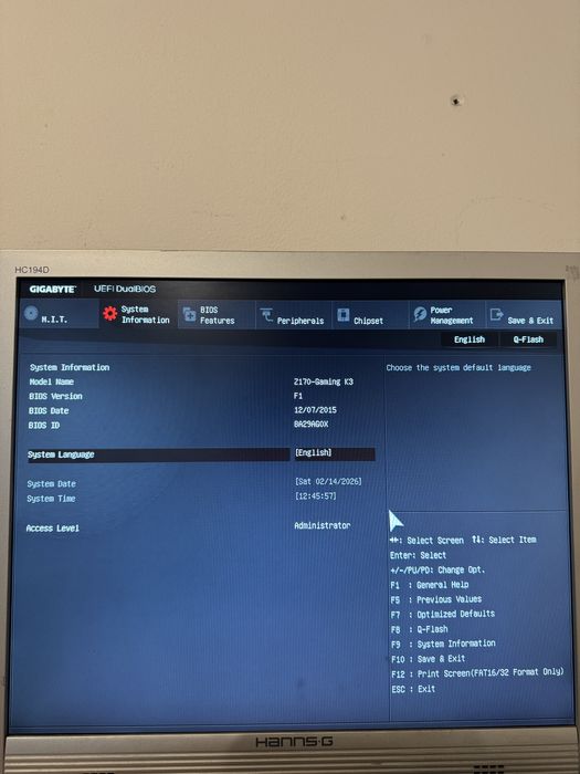 Дъно Gigabyte GA-Z170-Gaming K3