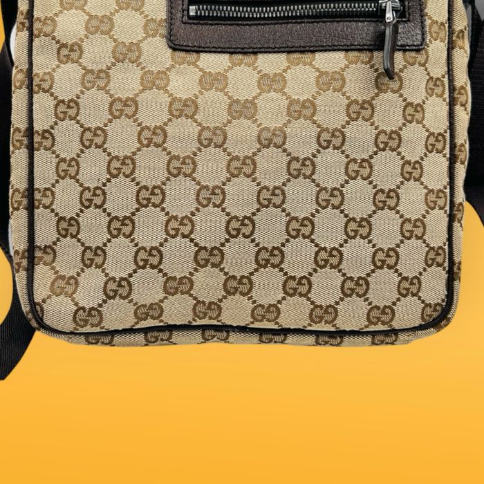 Gucci GG Canvas Shoulder Bag мъжка чанта за през рамо