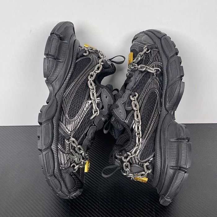 Balenciaga 3XL Sneaker With Chains And Charms Black