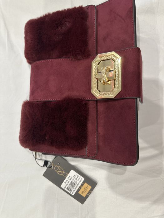 Дамски чанти  в цвят ,,хромово зелено” и ,,перлено рубиненочервено”