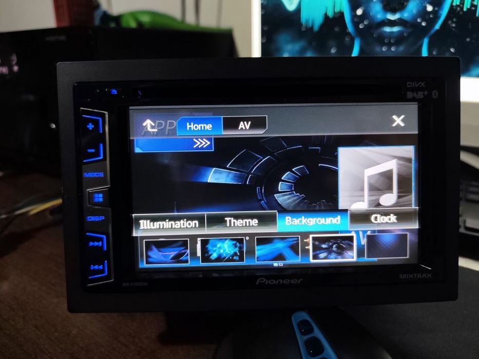 Pioneer avh-x3800dab Bluetooth usb microfon extern nu Alpine Kenwood