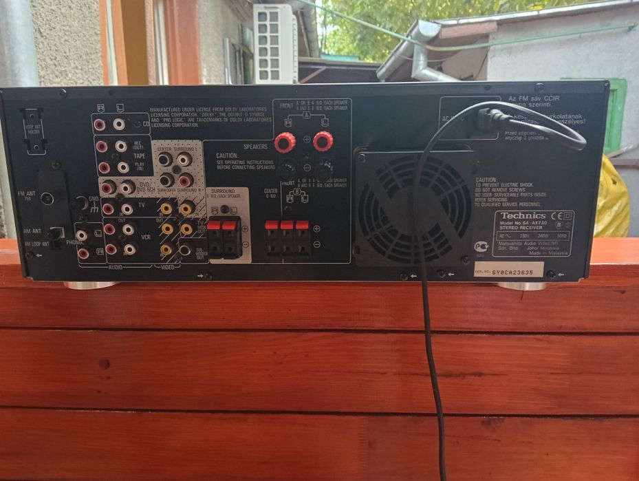 Technics Sa-ax730 și Panasonic SA-HE75