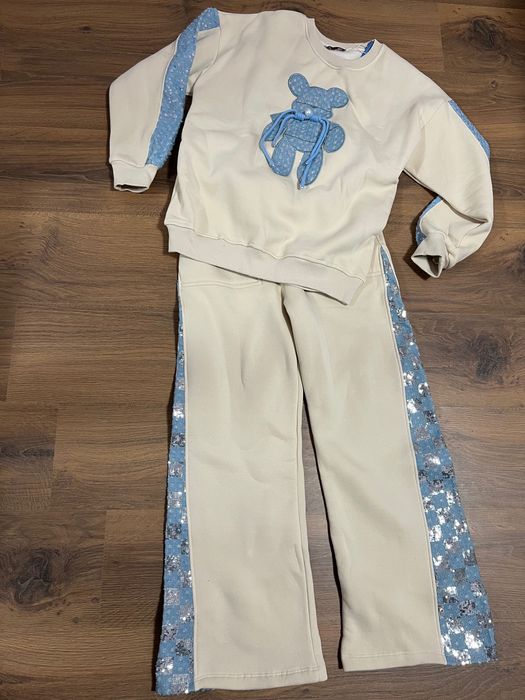 Ватиран бежов сет