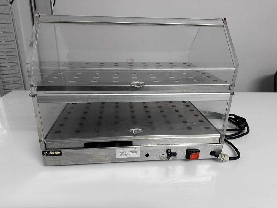 Vand vitrina calda Forcar 2 rafturi