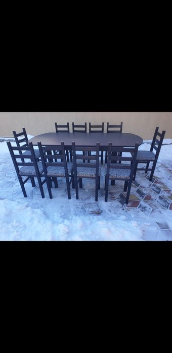 Scaune si mese din fag