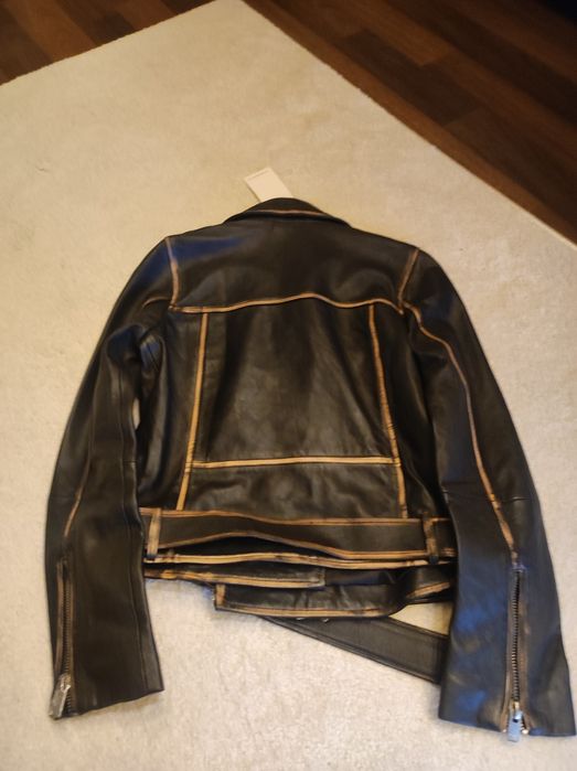 Дамско яке от естествена кожа