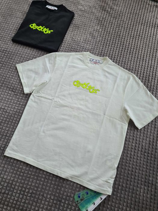 Tricou Off White Opposite White, Marimi L XL XXL, Premium, Unisex