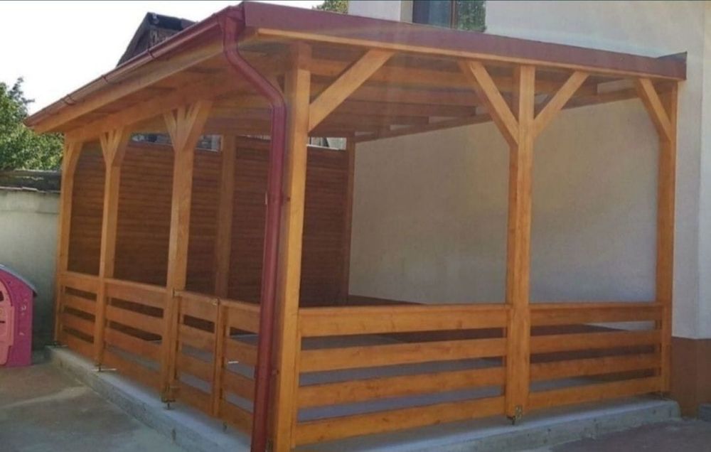 Facem foișoare terase magazie de depozitare căsuțe din lemn