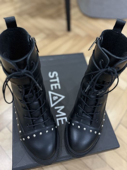 Боти от естествена кожа