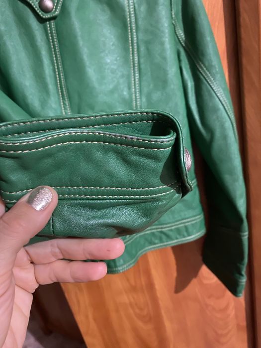 Куртка женская кожаная