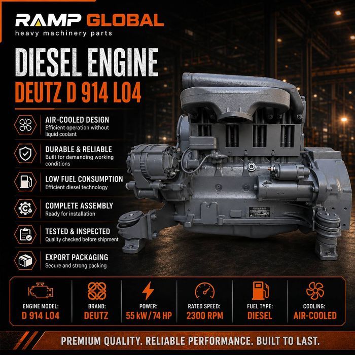 Двигатель Deutz D914L04