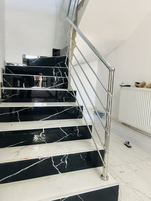 Balustrada inox pentru scara