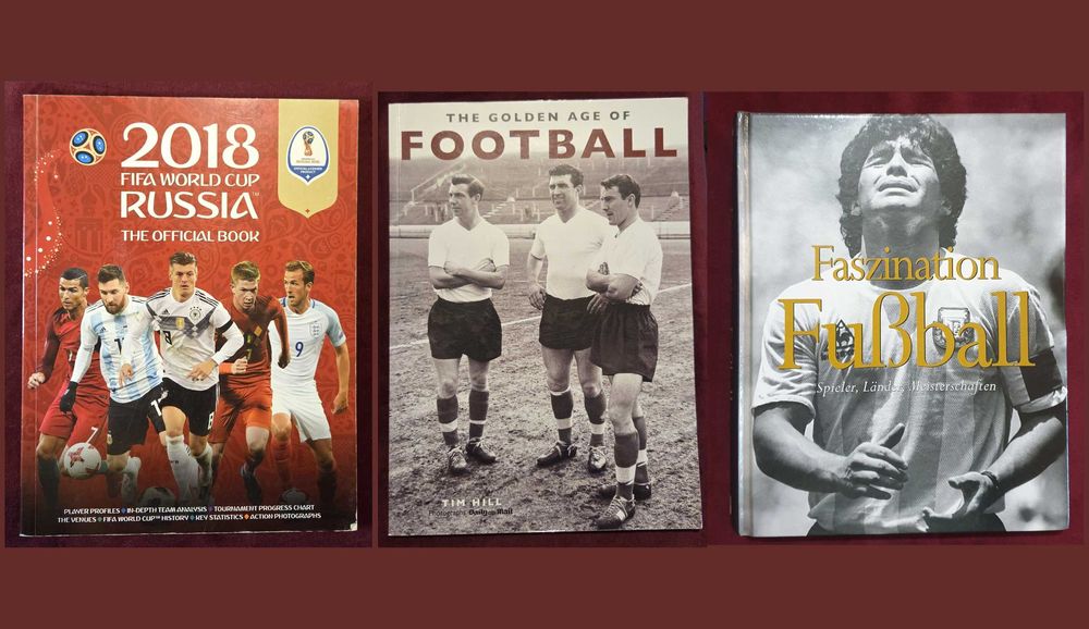 26 футболни енциклопедии, биографии, справочници, история