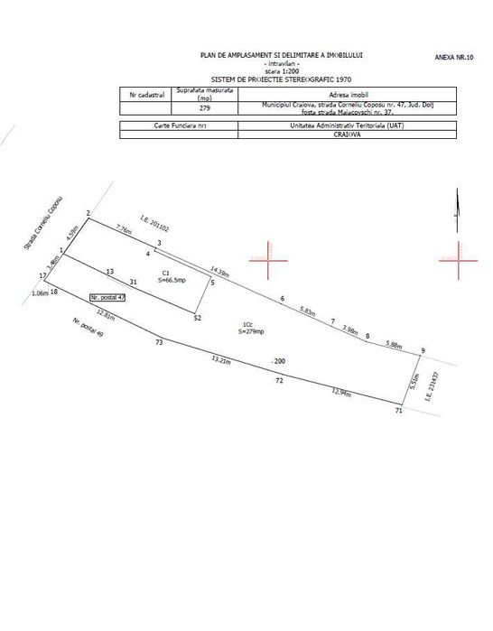 Casă de vânzare str. Corneliu Coposu - Piața Chiriac - 1 Mai, proprietar