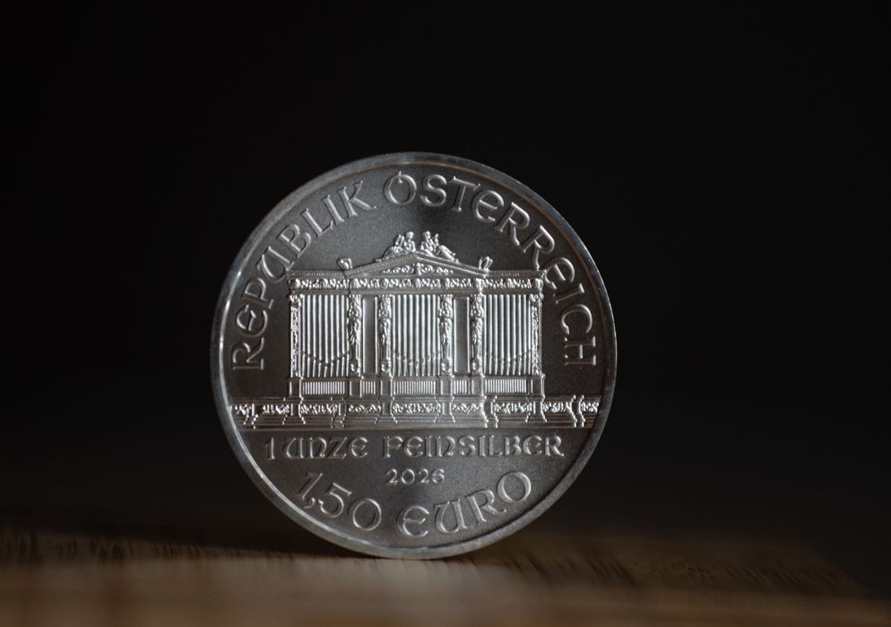 Monedă Argint 1 oz Filarmonica Viena 2026 – 999.9 Argint Pur