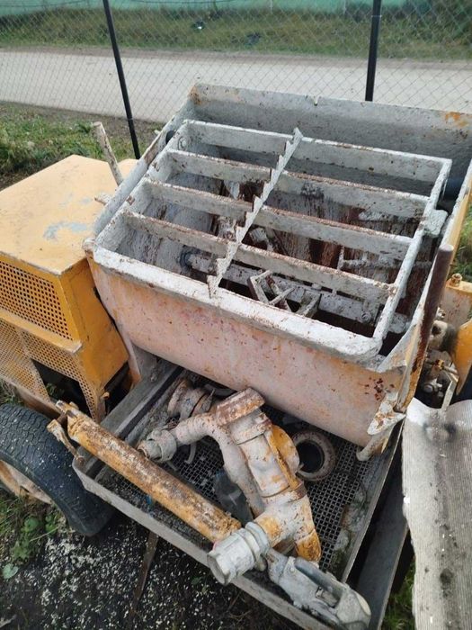 Pompa de tencuit Putzemester 13 cu motor diesel, SUCEAVA