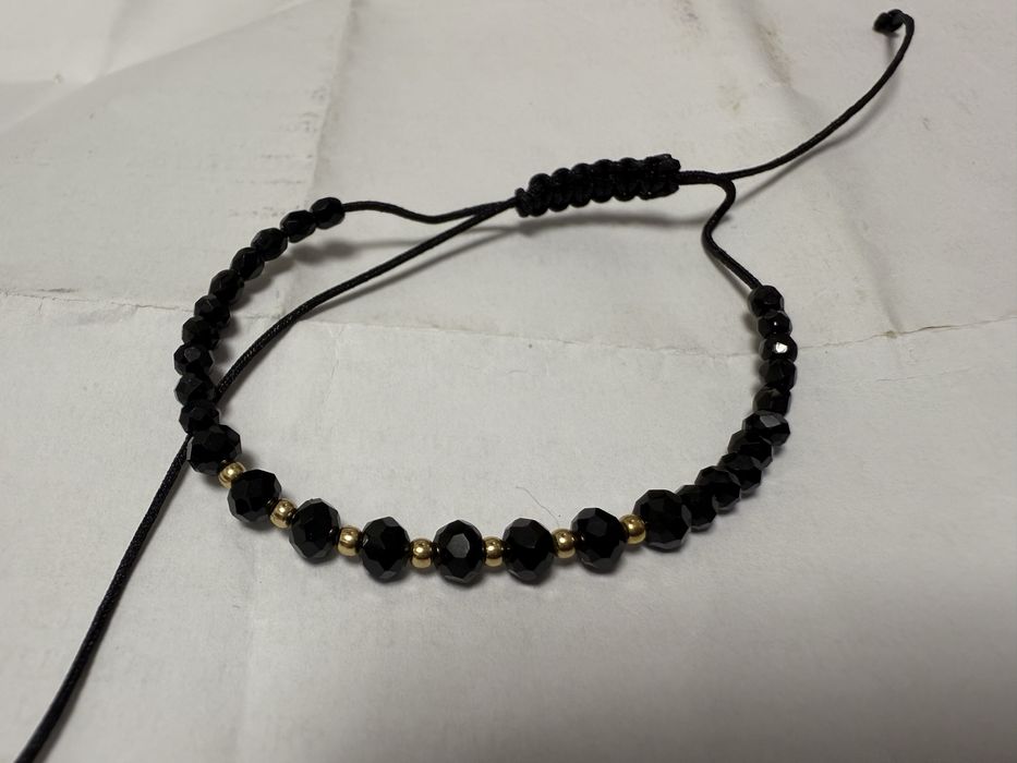 Bratara cu bilute de aur 14k