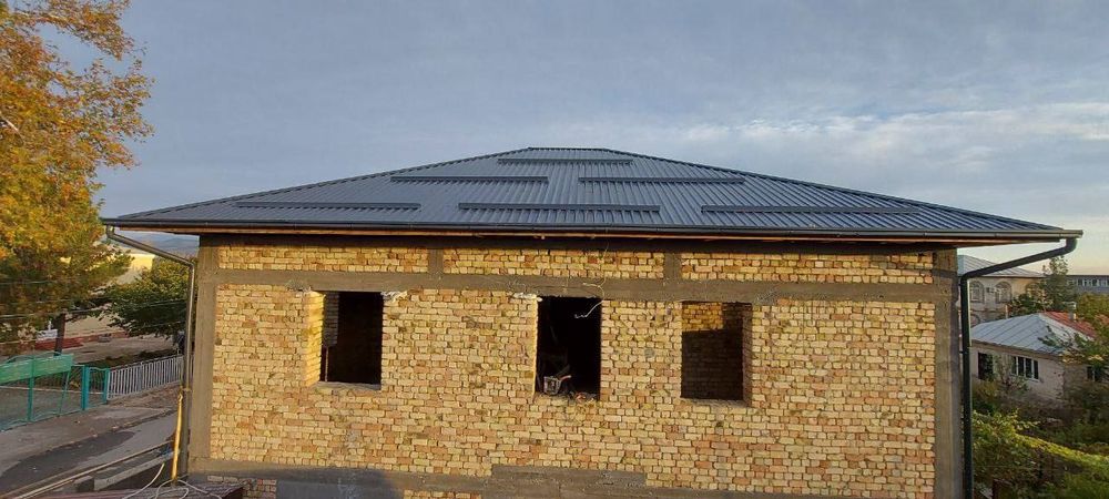 Uchastka kutaramiz. Fundamentdan Krishagacha.