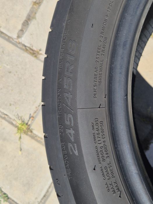Anvelope vara 245/45/r18 HANKOOK Ventus S1 Evo 3 Steluta BMW DOT 2024
2 Buc