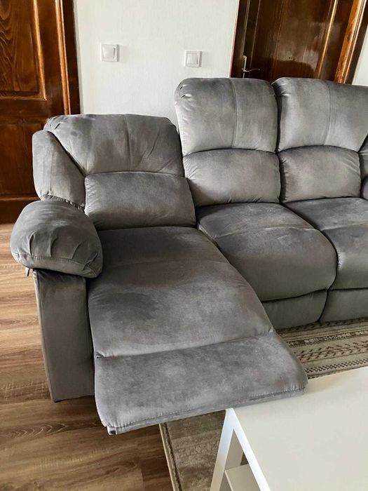 Canapea recliner 3 locuri