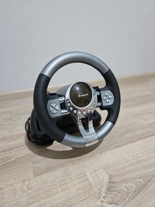 Игровой руль Defender Forsage GTR