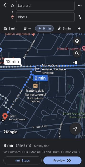 ~Închiriez garsoniera în zona Lujerului, strada Timonierului ~