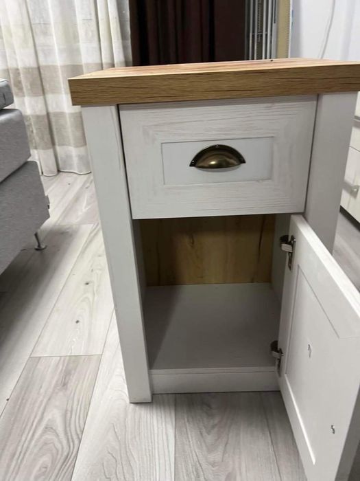 Noptiere cu sertar, 2 bucati