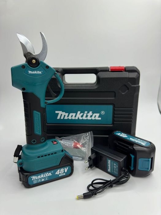Секатор Makita аккумуляторный секатор ветка рез кустарез ножницы АКБ