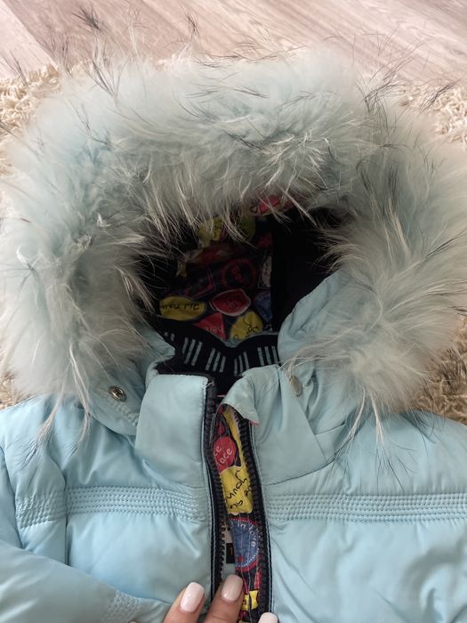 Куртка зимняя для девочки р-р 122
