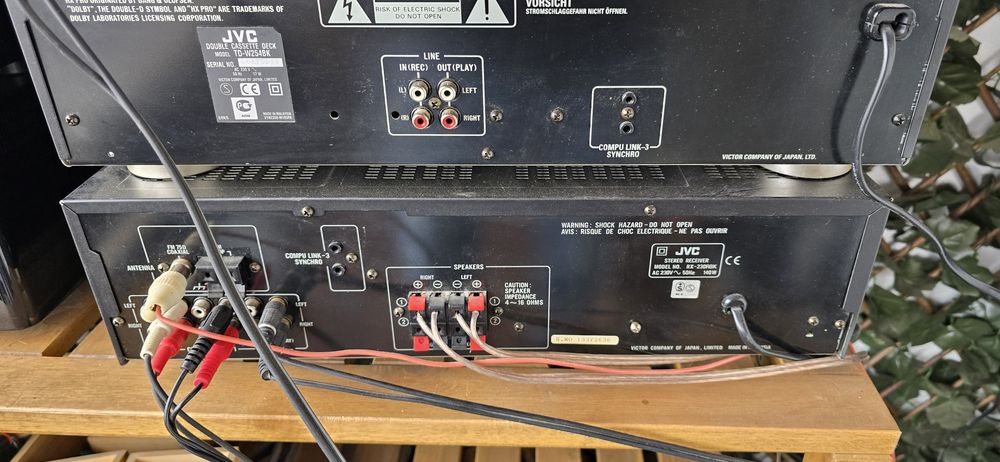 JVC  Ресивър RX- 230RBK , дек TD-W254BK , CD XL-V120BK