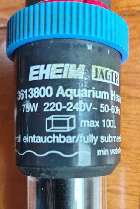 Încălzitor de acvariu 75 W, 100 L