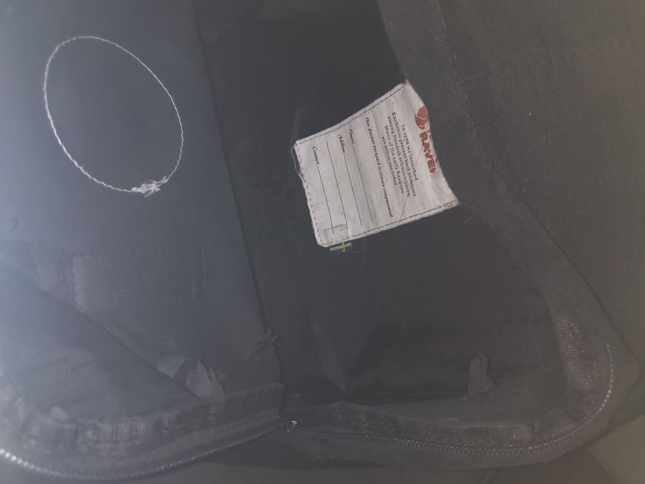 Рюкзак черный Kanken