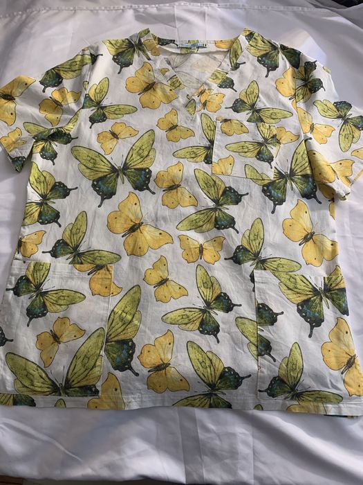 Bluza medicala din bumbac