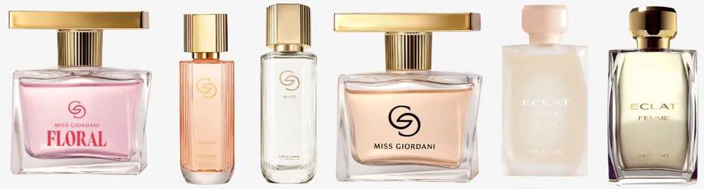 ORIFLAME - Divine, Love Potion, Giordani, Eclat, Amber Elixir