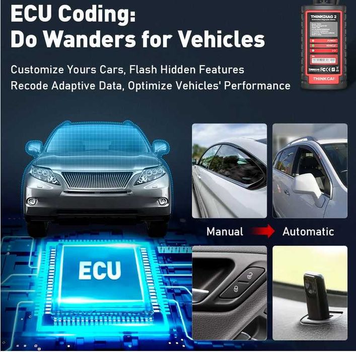 KIT Launch ThinkDiag 2 ORIGINAL + Tableta inclusa / 2 ani update