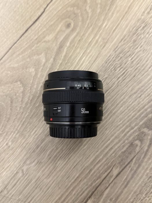 Объектив canon 50 mm ultrasonic