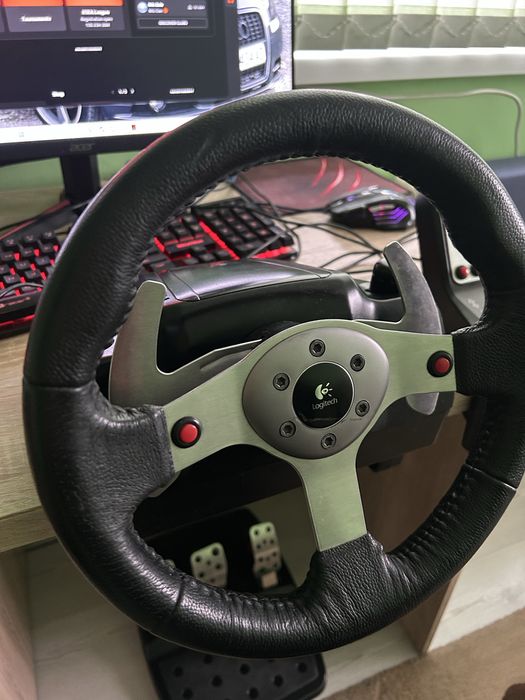 Logitech g25 с скорости