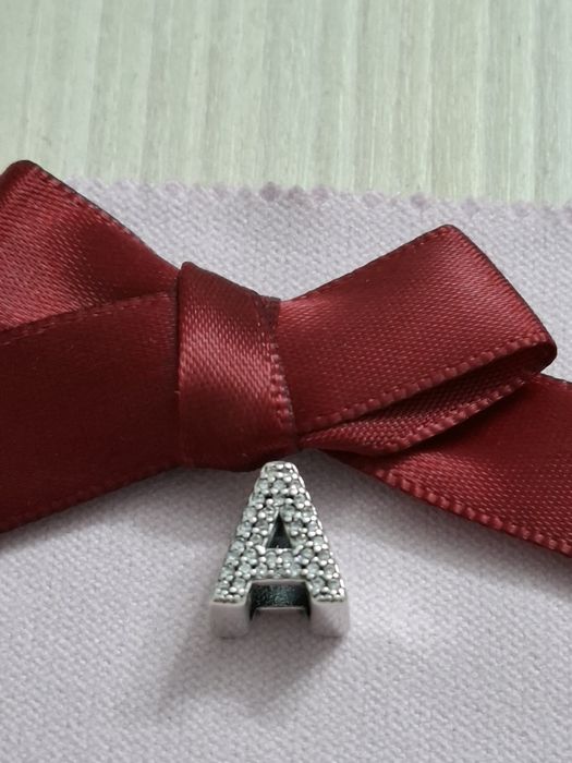 Pandantiv argint nou litera A