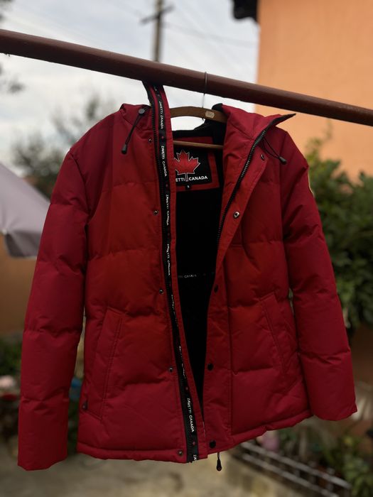 Alessandro Zavetti Geaca Puffer De Iarna Red
