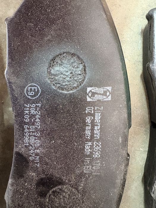 Автомобилни спирачни накладки Zimmermann  23698.170.1.