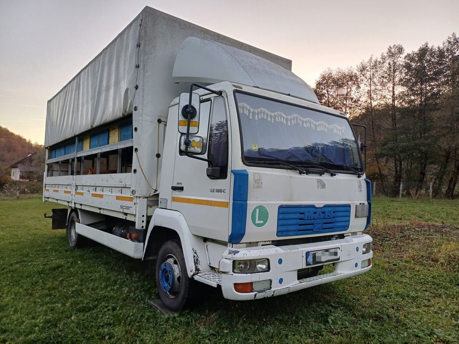 Vand camion MAN 7,5 tone LE 180 C apicol 48 stupi(nu omologat apicol)