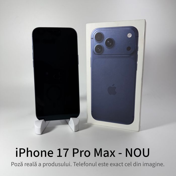 ispotmobile.ro  iPhone 17 Pro Max 256GB NOU Garanție 2 ani