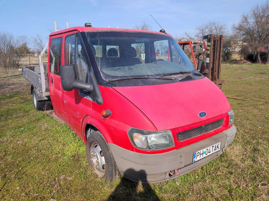 Ford Transit Doka 2.4 Diesel | 6 Locuri | Punte Dublă | Bena Aluminiu