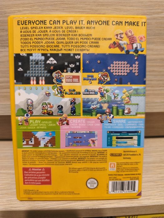 Super Mario Maker Nintendo Wii U
